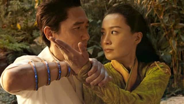 Tony Leung (as Wenwu) and Fala Chen Jiang Li