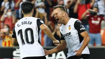 LaLiga: Valencia overcome third-minute red card to beat Getafe in season-opener