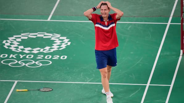 Tokyo Olympics 2020: Viktor Axelsen beats Rio champion Chen Long in straight games to win men's singles badminton gold