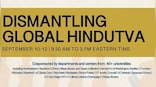 'Dismantling Global Hindutva' and the American nexus of Hinduphobia