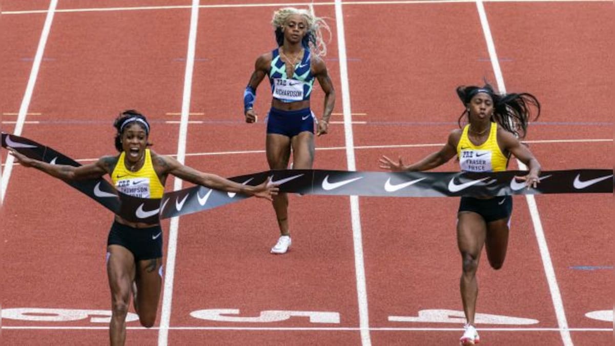 Olympic champion Elaine Thompson-Herah romps to victory in Sha'Carri Richardson's comeback