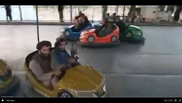 Taliban members were seen on amusement park rides a day after they captured Afghanistan’s capital city of Kabul. The videos and pictures were testament to the fact that how much Afghanistan has changed from what the Taliban fighter knew it as. In the past 20 years, US invasion has brought development to major urban cities, the Taliban who were confined to deserted hinterlands had never experienced the slew of changes. Twitter @HamidShalizi