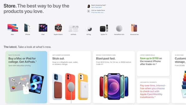 Apple Store relaunched with a brand-new look: Check out all that’s new on the site