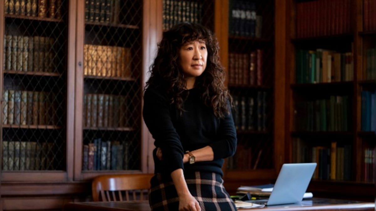 Sandra Oh, Jay Duplass, Amanda Peet on their Netflix show The Chair, and how it deep dives into campus culture wars