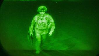 Major General Chris Donahue, the last US soldier to leave Afghanistan, has a hero's record