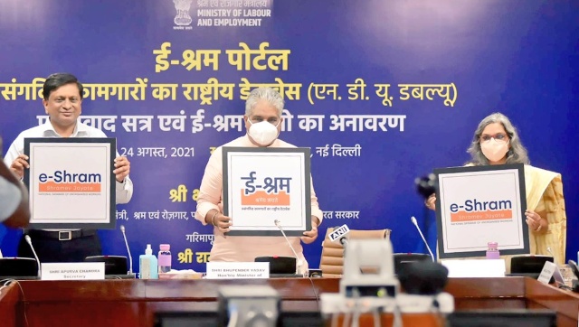 Centre launches National Database of Unorganised workers: All you need to know about E-SHRAM portal Centre launches National Database of Unorganised workers: All you need to know about E-SHRAM portal
