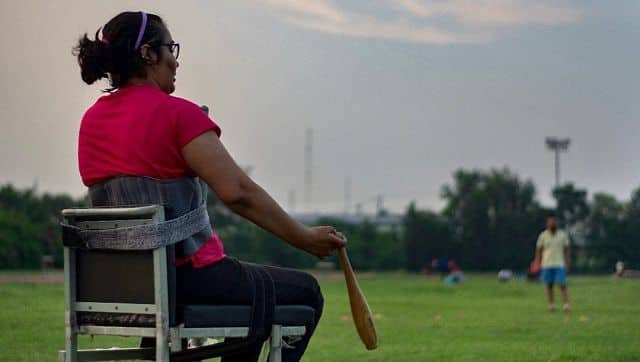 Ekta Bhyan during one of the training sessions. Image courtesy: Instagram/ektabhyan