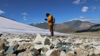 Melting ice in Mongolia reveal artifacts, provide clues to people's past lives