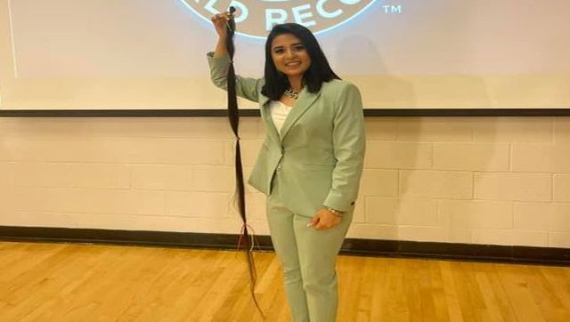 US athlete cuts 6-ft-long hair after 17 years; donates it to charity US athlete cuts 6-ft-long hair after 17 years; donates it to charity