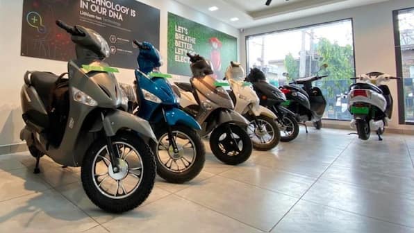 Hero Electric sold over 4,500 mid-speed e-scooters last month, more than 10 times its July 2020 figure