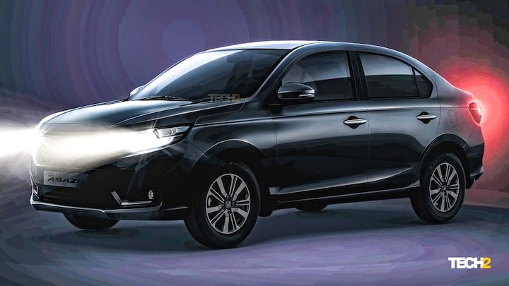 Honda Amaze facelift previewed ahead of launch on 18 August: Bookings open for refreshed compact sedan