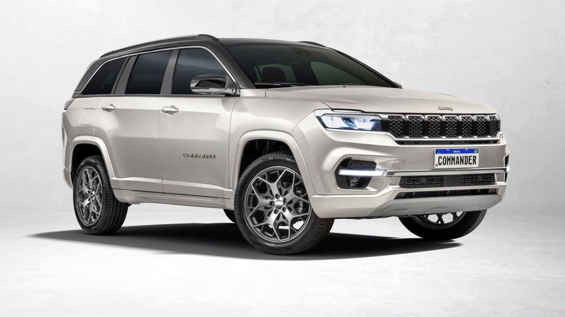 The Jeep Commander is a bigger, three-row SUV based on the Jeep Compass. Image: Jeep