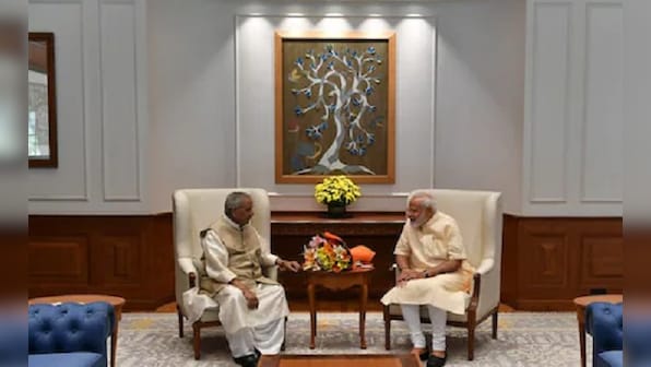 Prime Minister Narendra Modi pays last respects to ex-UP CM Kalyan Singh, hails his "indelible contribution"