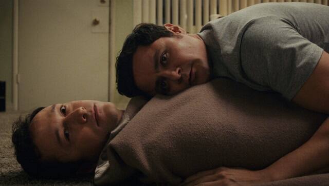 Joseph Gordon-Levitt, Arturo Castro in a still from Mr Corman