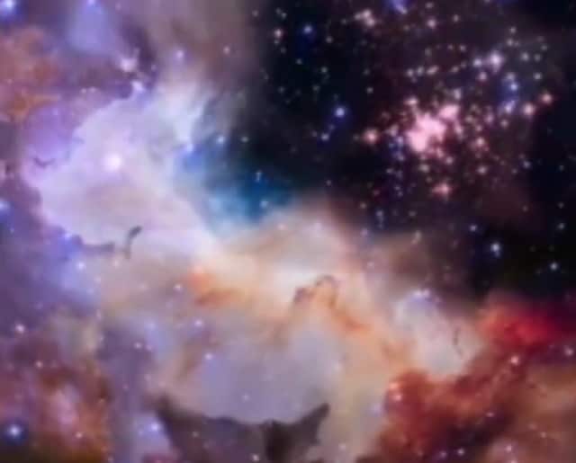 NASA는 은하계 별의 놀라운 비디오를 공유합니다.  소셜 미디어 사용자는 놀라움