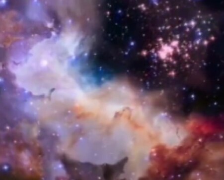 La NASA comparte un video increíble de estrellas intergalácticas.  Los usuarios de las redes sociales están asombrados