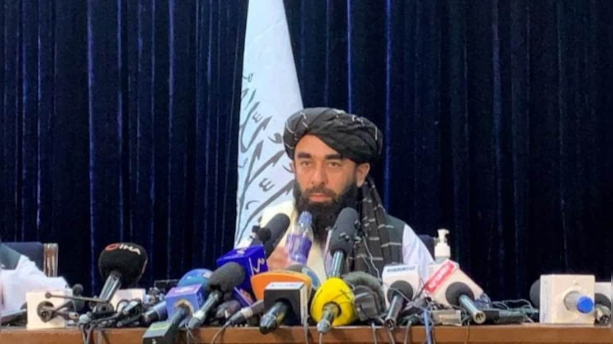 Afghanistan women to have rights 'within Islamic law', says Taliban in first press conference since taking over country