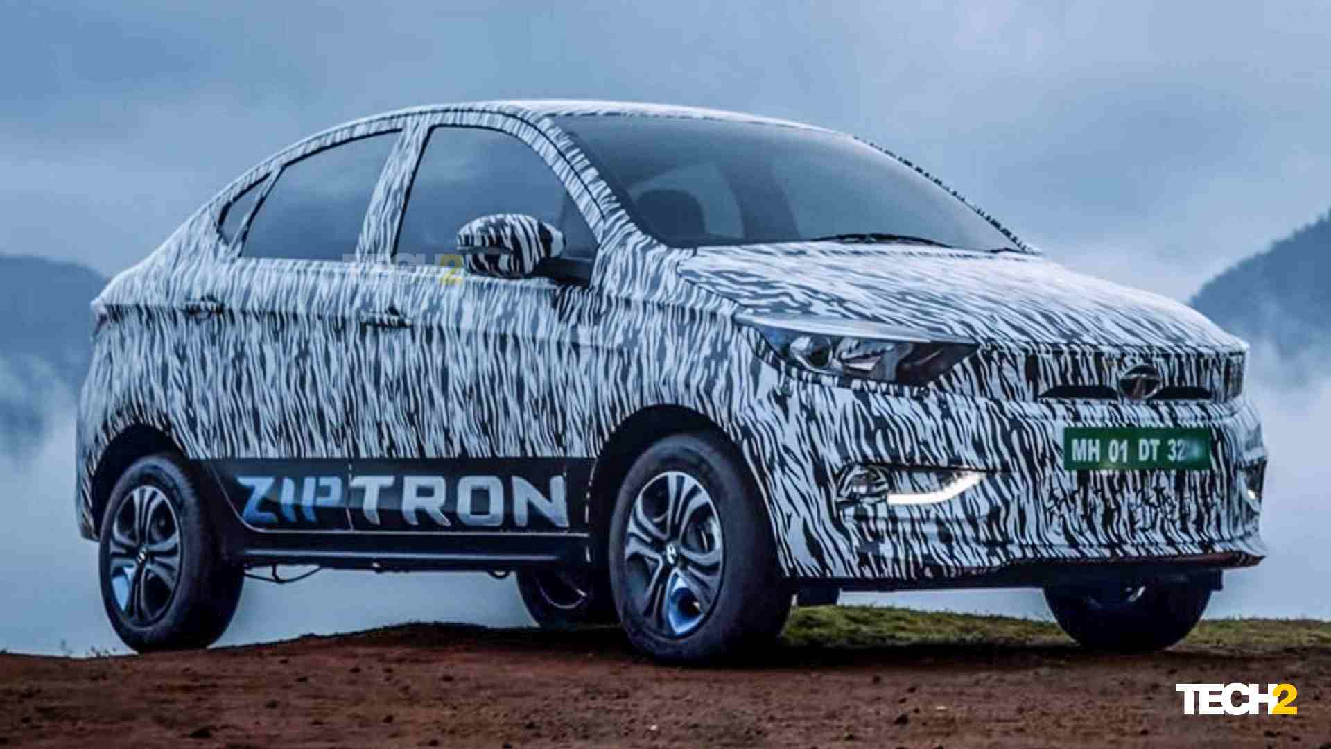 New Tata Tigor EV with Ziptron powertrain previewed ahead of launch, to have enhanced range and performance New Tata Tigor EV with Ziptron powertrain previewed ahead of launch, to have enhanced range and performance