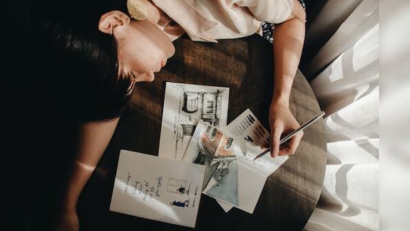 Watercolour books for budding artists.