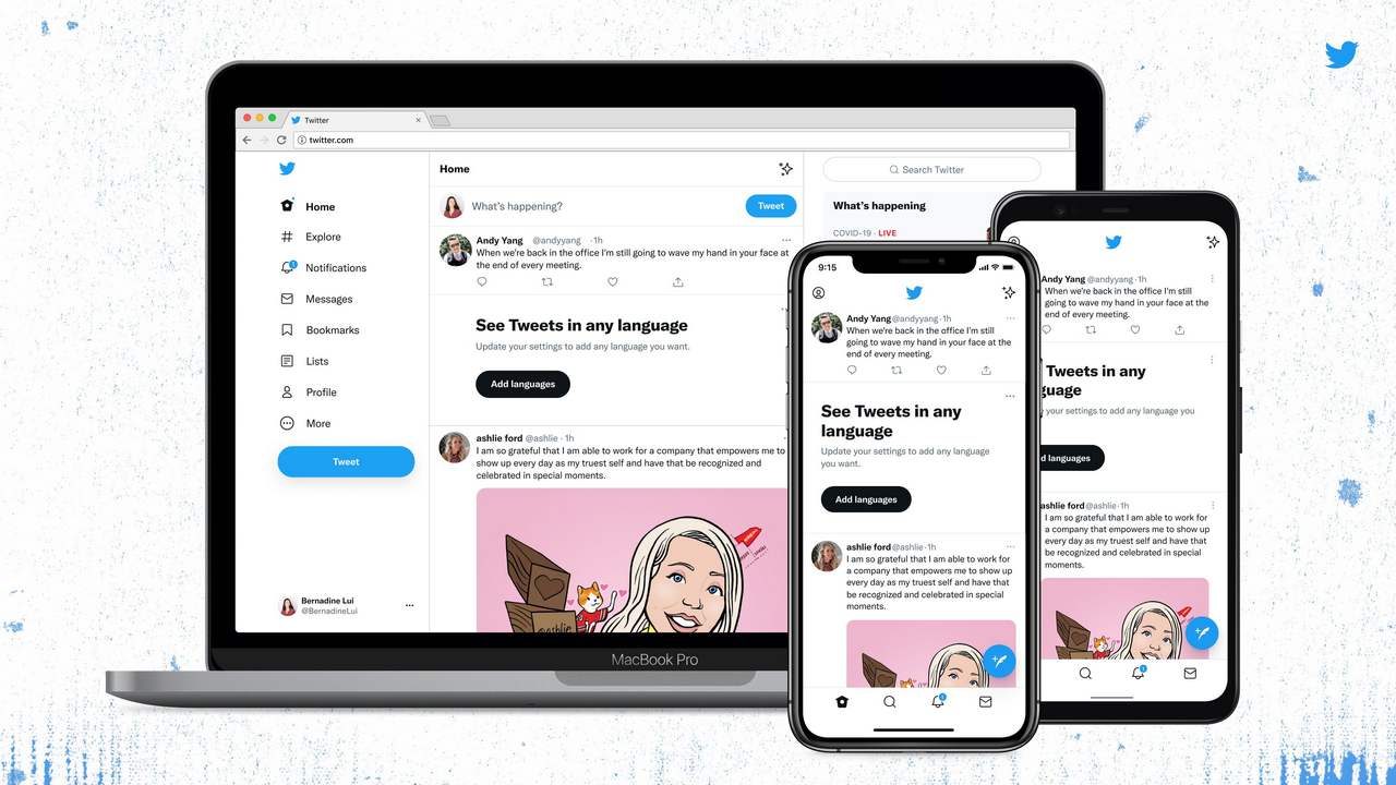 Twitter revamps its web and mobile app UI with proprietary Chirp font