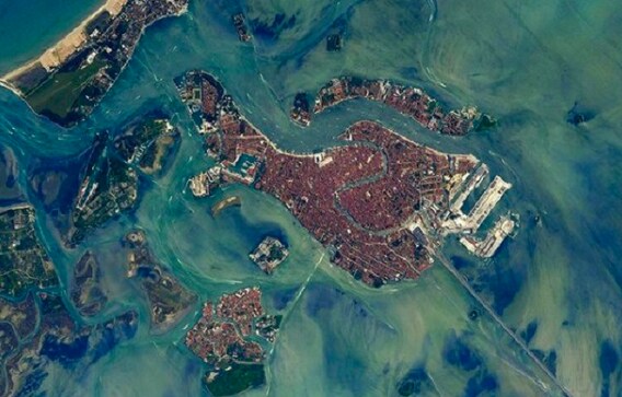 French astronaut Thomas Pesquet shares mesmerising pictures of Venice as seen from International Space Station