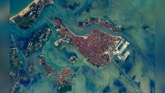 French astronaut Thomas Pesquet shares mesmerising pictures of Venice as seen from International Space Station