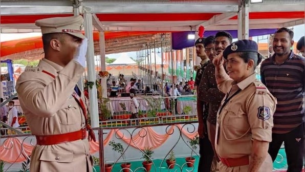 Picture of ASI mother and DSP son saluting each other melts hearts online; see viral photo here