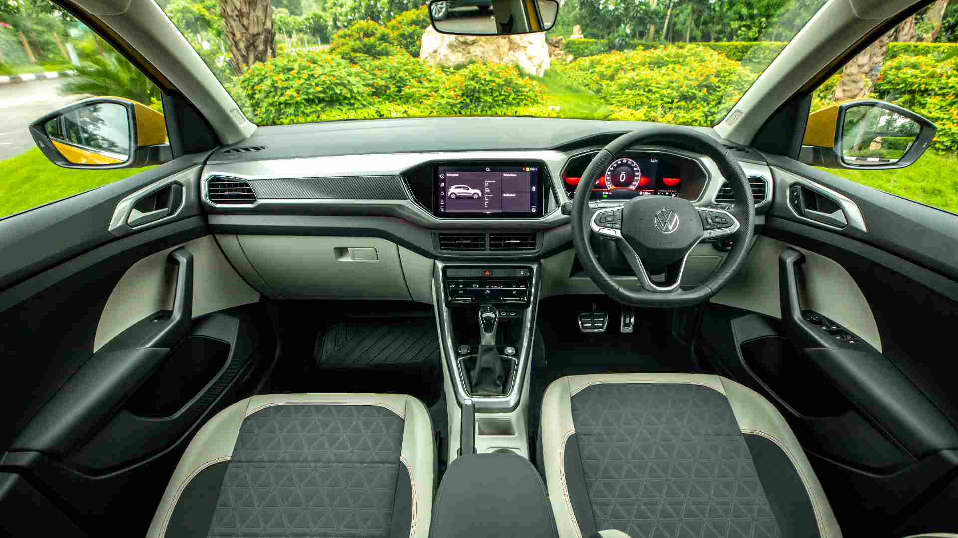 While some elements are carried over from the Skoda, the Taigun's interior has enough differentiators of its own. Image: Volkswagen