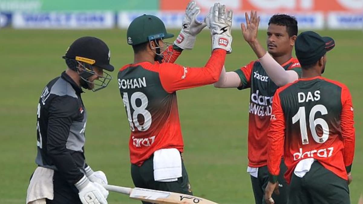 Bangladesh script massive win after bowling out New Zealand for 60 in 1st T20I