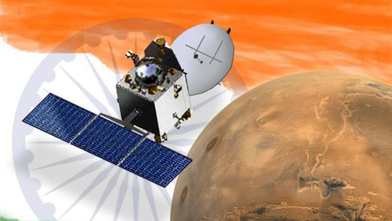 ISRO's Mars orbiter missions. Image credit: NASA