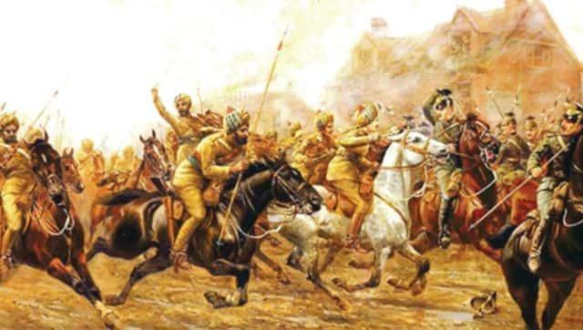 It was a formidable if not an impossible task as the Indian soldiers were armed only with lances and cavalry sabres compared to the Turks who had several artillery guns and machine guns. Image Courtesy: Salute.co.in