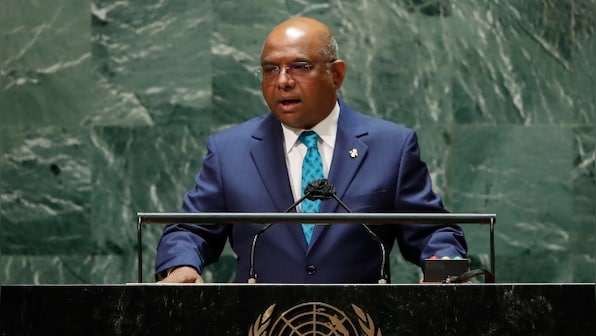 I got Covishield from India, says President of the 76th UN General Assembly Abdulla Shahid