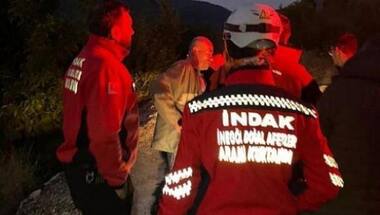 Drunk Turkish man, reported missing, participates in his own search operation