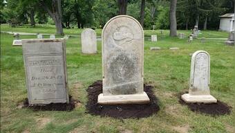 US man’s gravestone missing for 150 years was being used to make fudge; recognised during auction sale