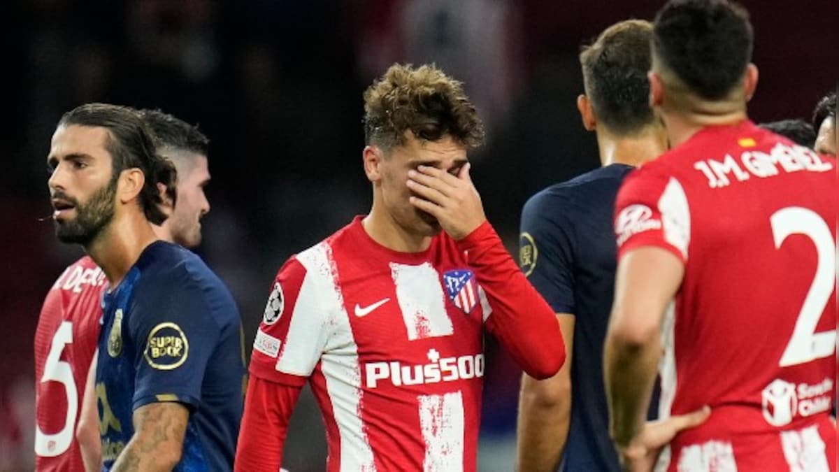 Champions League: Griezmann returns to Atletico amid jeers as Spanish champions survive Porto scare