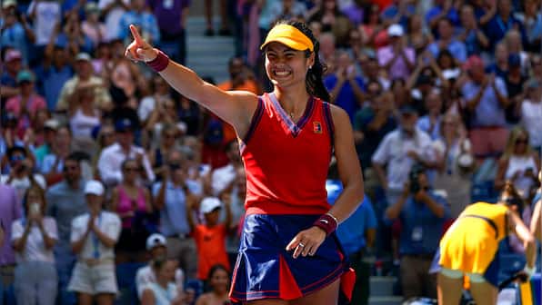 US Open 2021: World No 150 Emma Raducanu to face Maria Sakkari in semi-final