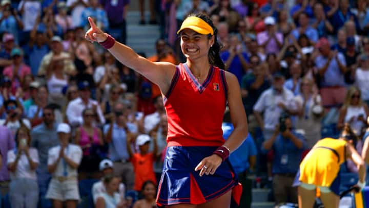 US Open 2021: World No 150 Emma Raducanu to face Maria Sakkari in semi-final US Open 2021: World No 150 Emma Raducanu to face Maria Sakkari in semi-final