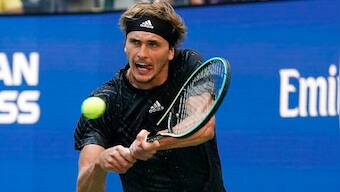 US Open 2021: Alexander Zverev beats Lloyd Harris in straight sets to reach semi-final