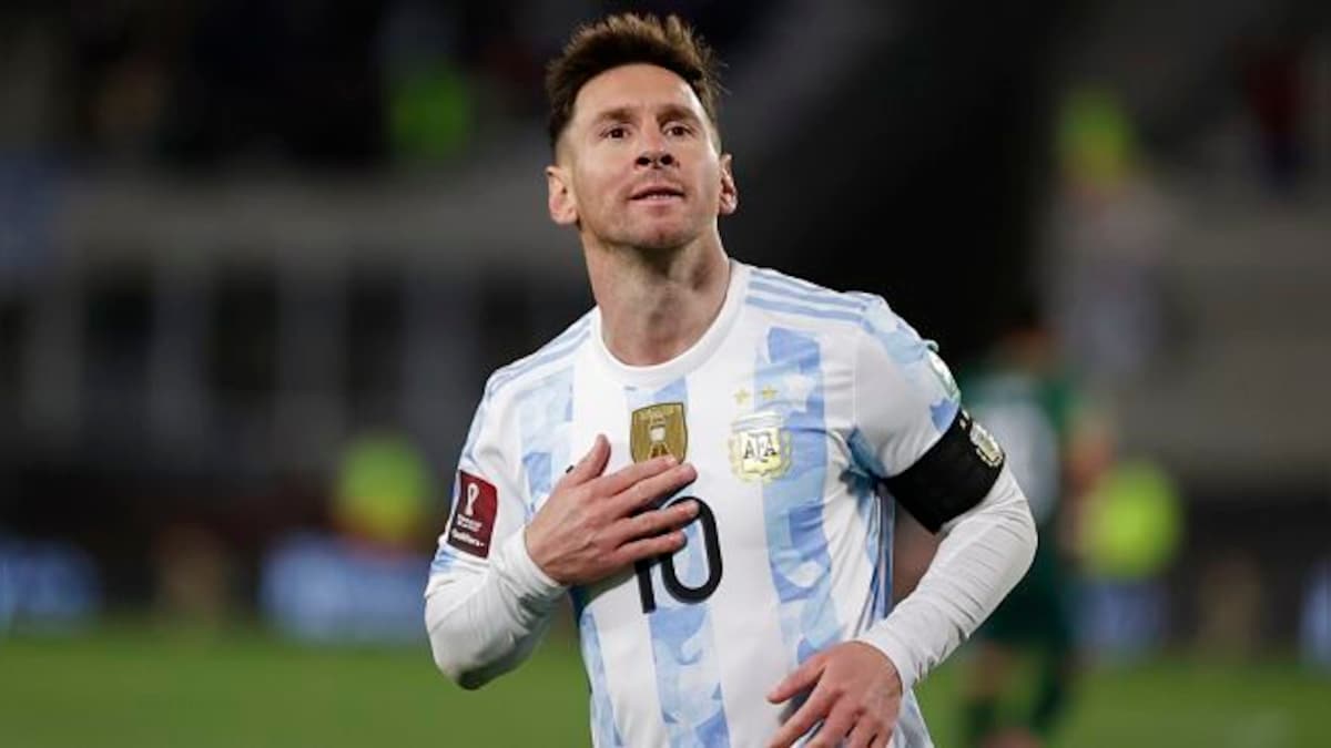 FIFA World Cup Qualifiers: Lionel Messi scores hat-trick to break Pele record as Argentina rout Bolivia