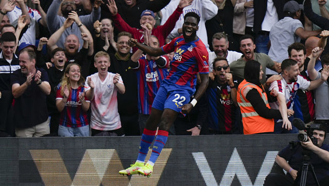 Premier League: Late double from Odsonne Edouard helps Crystal Palace beat 10-man Spurs Premier League: Late double from Odsonne Edouard helps Crystal Palace beat 10-man Spurs