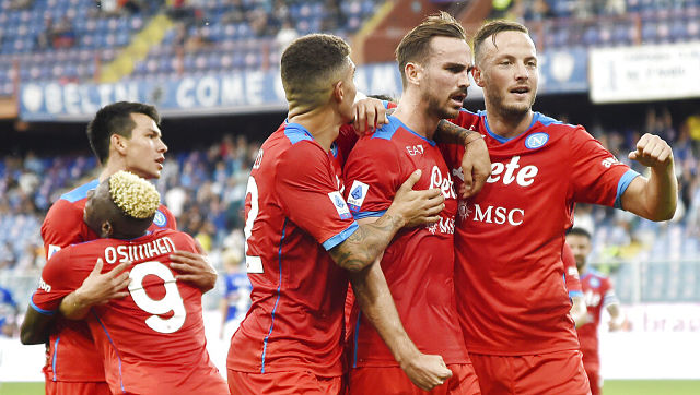 Serie A: Napoli thrash Sampdoria to maintain perfect start; Roma beat Udinese Serie A: Napoli thrash Sampdoria to maintain perfect start; Roma beat Udinese