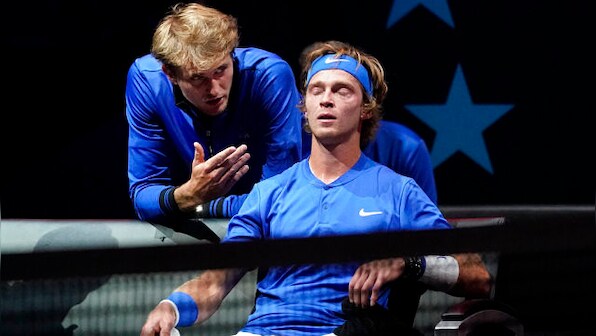 Laver Cup: Team Europe takes 3-1 lead over Team world on opening day