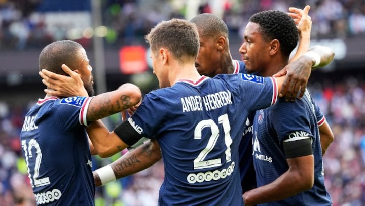 Ligue 1: Ander Herrera scores brace as Lionel Messi-less PSG thrash Clermont 4-0