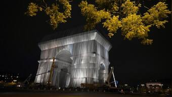 Paris’ Arc de Triomphe is being wrapped in fabric for art installation envisioned half a century ago