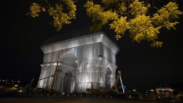 Paris’ Arc de Triomphe is being wrapped in fabric for art installation envisioned half a century ago