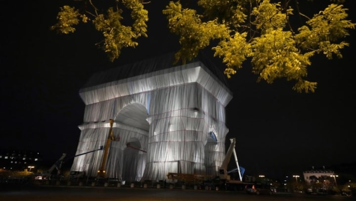 Paris’ Arc de Triomphe is being wrapped in fabric for art installation envisioned half a century ago