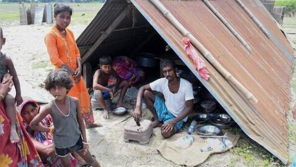 Amid heavy security, massive eviction drive underway in Assam’s Sonitpur
