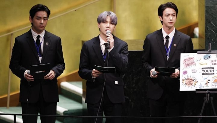 Watch: BTS advocate for COVID vaccines, sustainability at 76th UNGA