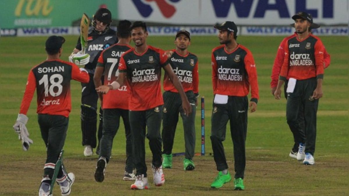 Bangladesh vs New Zealand: Hosts win by four runs to take two-match lead in T20I series