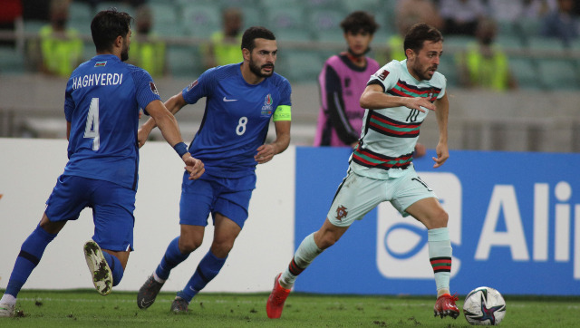 FIFA World Cup 2022 Qualifiers: Portugal overcome Cristiano Ronaldo's absence to beat Azerbaijan 3-0 FIFA World Cup 2022 Qualifiers: Portugal overcome Cristiano Ronaldo's absence to beat Azerbaijan 3-0